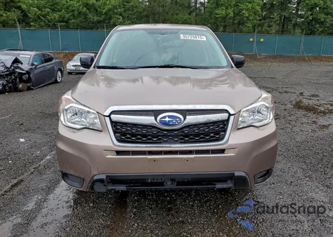2014 Subaru Forester 2.5I z USA, uszkodzony, nr VIN JF2SJAAC1EH486168